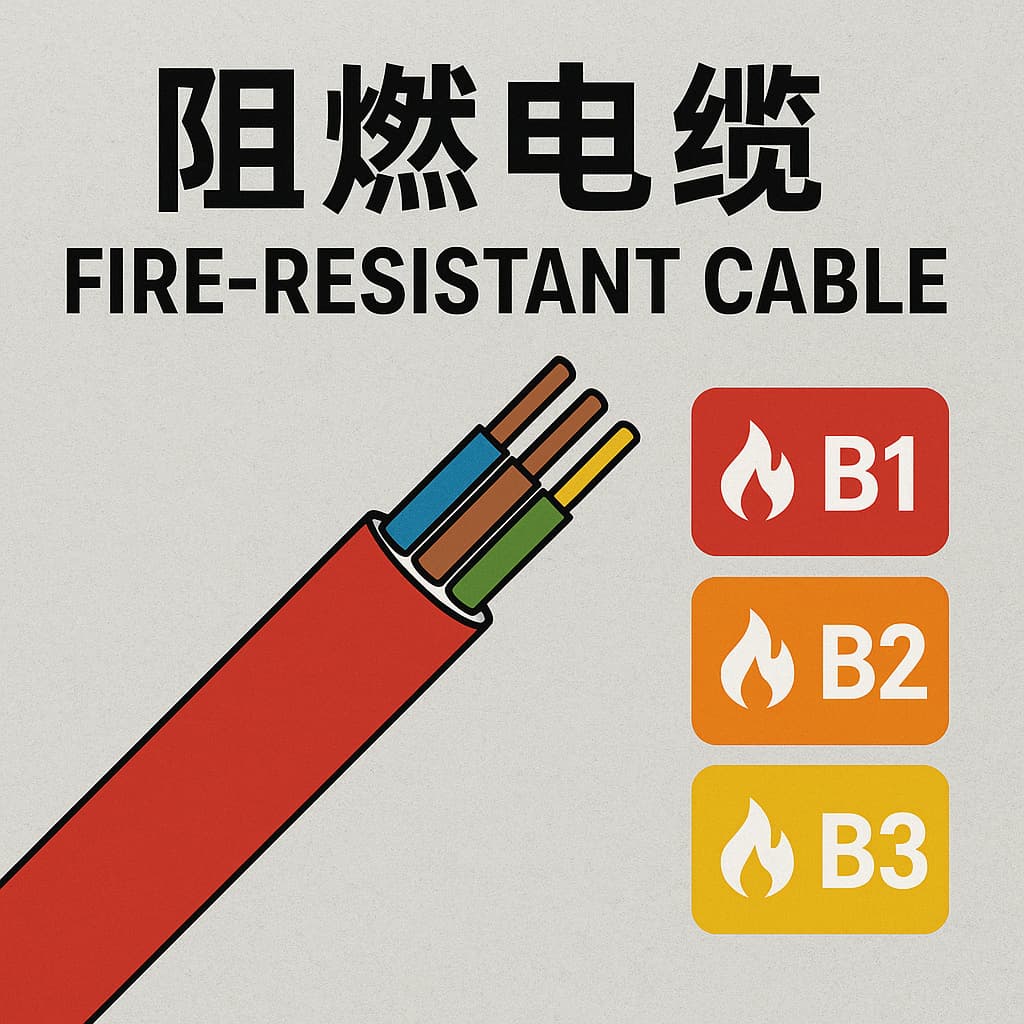 什么是阻燃电缆？？？？？？？B1、B2、B3级的区别你相识吗？？？？？？？