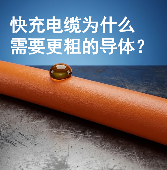 快充电缆为什么需要更粗的导体？？？？？？？？揭秘新能源汽车充电的“热”知识